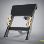 DHZ Style I Pro E1044 Скамья для бицепса с сиденьем