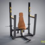 DHZ Fitness Evost E1000 E1051 Скамья для жима вверх сидя