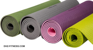 PROFI-FIT PROFI Коврик для йоги и фитнеса 6 мм, зеленый / серый фото