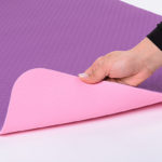 PROFI-FIT PROFI Коврик для йоги и фитнеса 6 мм, фиолетовый / розовый