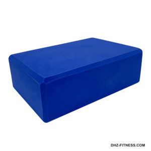BE100-1 Йога блок полумягкий (темно синий) фото