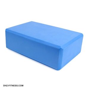 BE100-4 Йога блок полумягкий (синий) фото