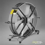 DHZ Fitness Вентилятор мобильный для тренажерного и кроссфит зала