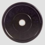 CROSSFIT-B Диск Ф50 обрезиненный черный евро-классик bamper plates 15 кг