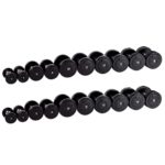 Гантельный ряд POWER (шаг 2,5 кг, 10 пар) PROFI-FIT 2,5-25 кг